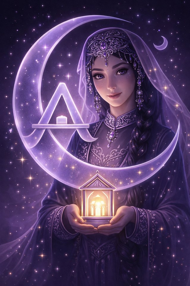 Айсыла — лунная красавица